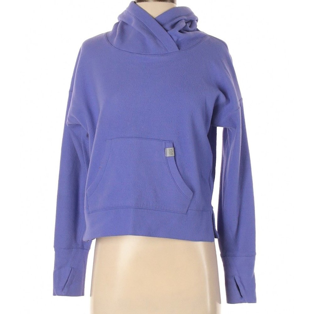 Victorias Secret Sport VSX Sport Purple Fleece Hoodie Sz XS
